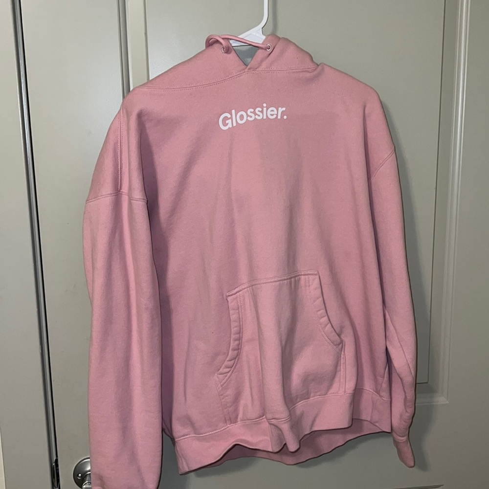 Glossier Pink Hoodie